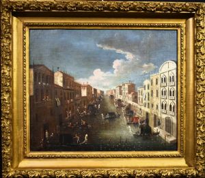 Venezia, sfilata di gondole sul Canale della Sensa